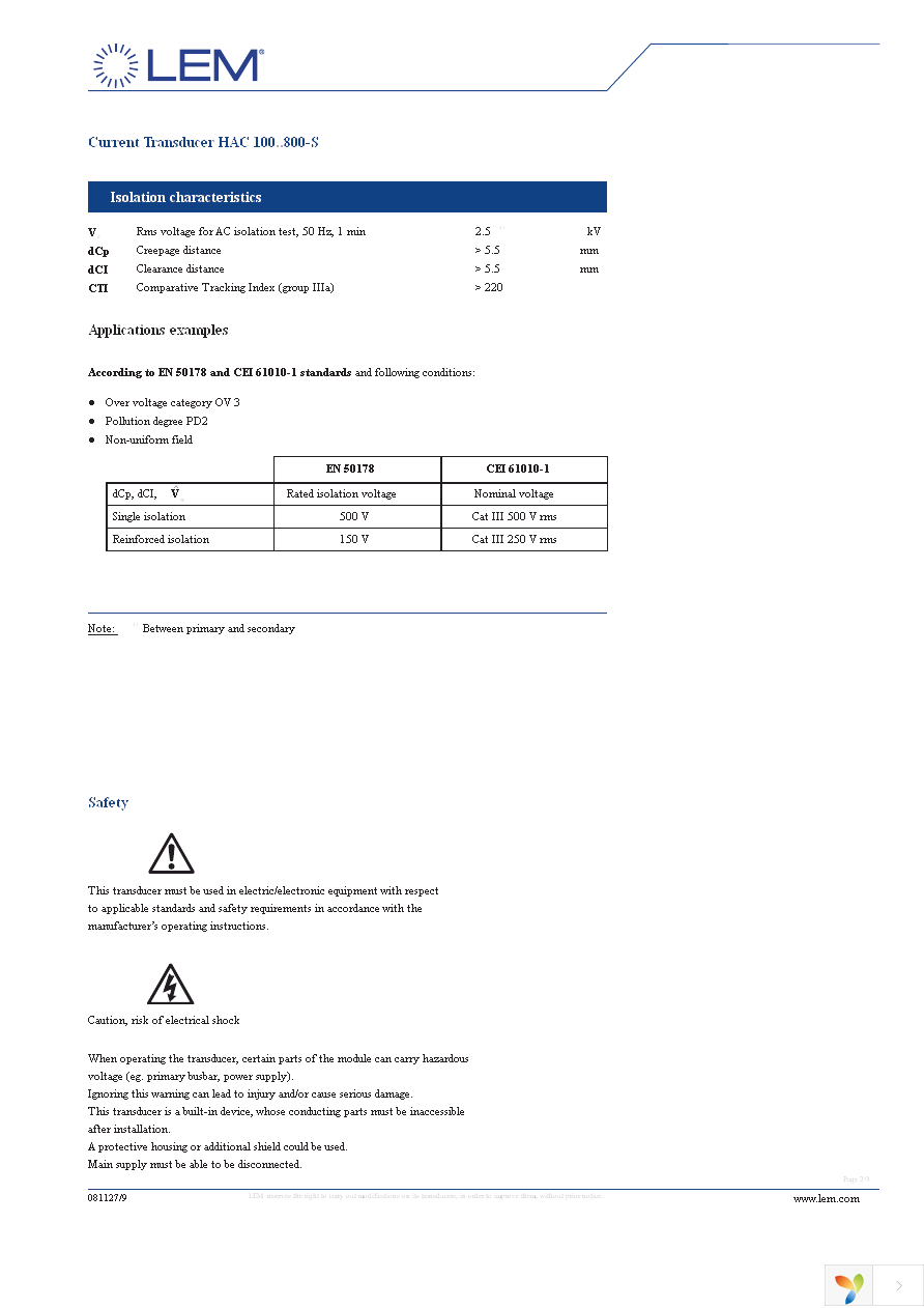 HAC 400-S Page 2